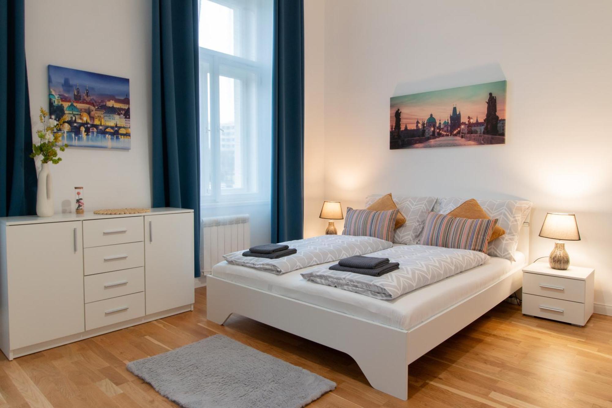 Washingtonova Cr Apartments Prag Eksteriør billede