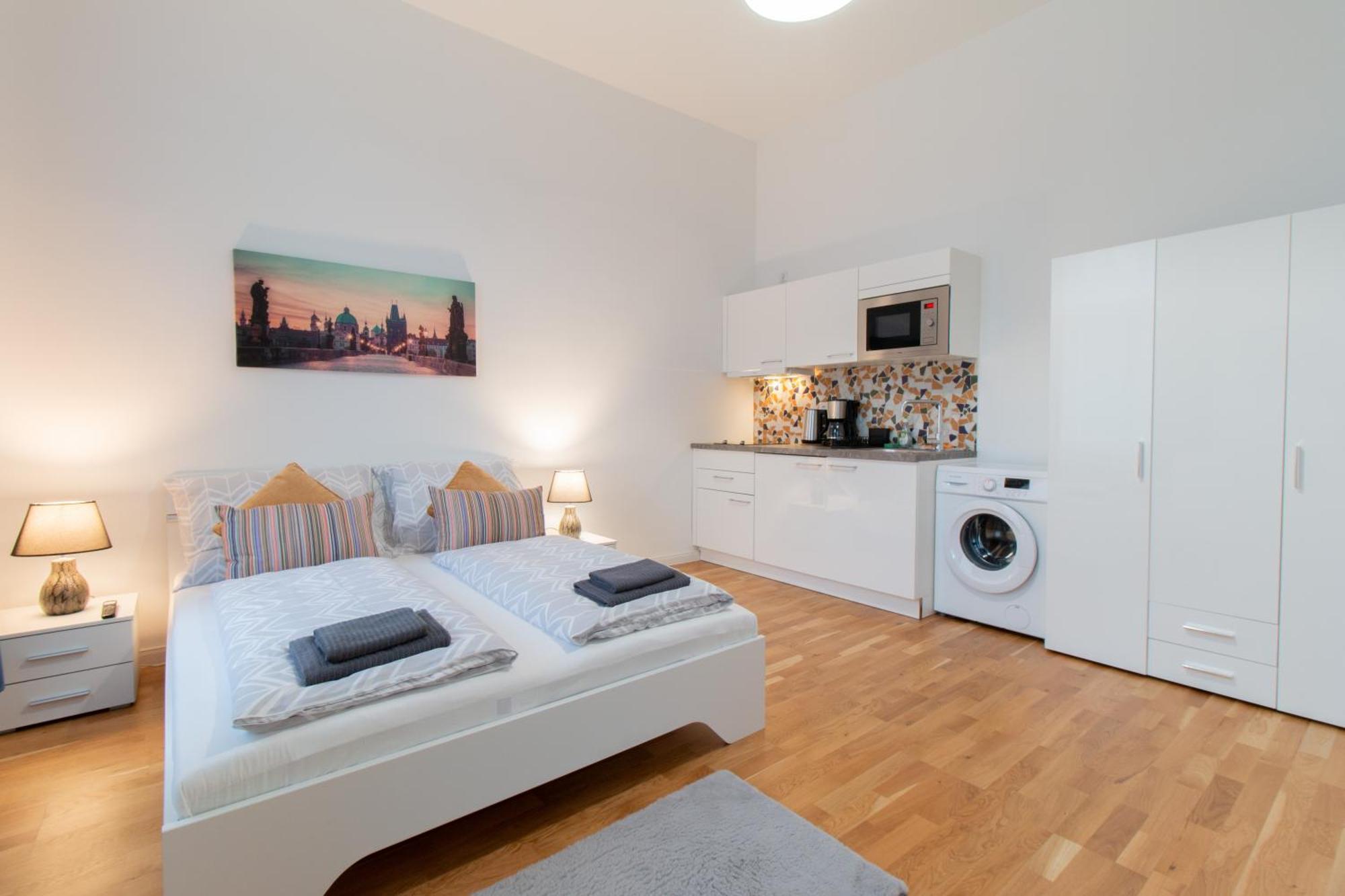 Washingtonova Cr Apartments Prag Eksteriør billede